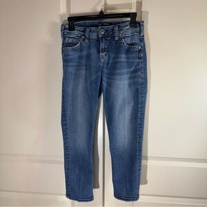 Silver Suki High Capri Super Stretch Jeans 27/22.5